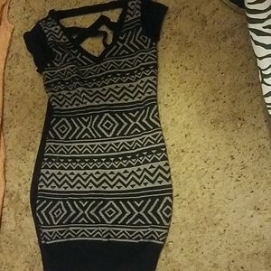 Black dress brand is called Red paint